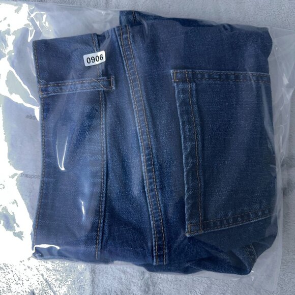 D.Jeans Womens Cargo Shorts Mid Shorts Denim Stretch Pockets Blue Size 6 - Picture 9 of 9